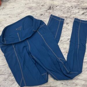 Athleta Vibrant Blue Active Leggings